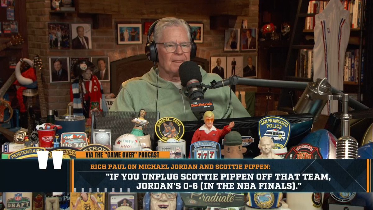"That's crazy to say that Scottie's more impactful. He's not." – DP on Rich Paul's comments about Scottie Pippen vs Michael Jordan