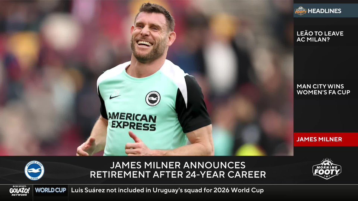 "A legend... Fantastic human, fantastic servant to football." Troy Deeney pays tribute to James Milner after the record Premier League appearance holder announced his retirement 👏
