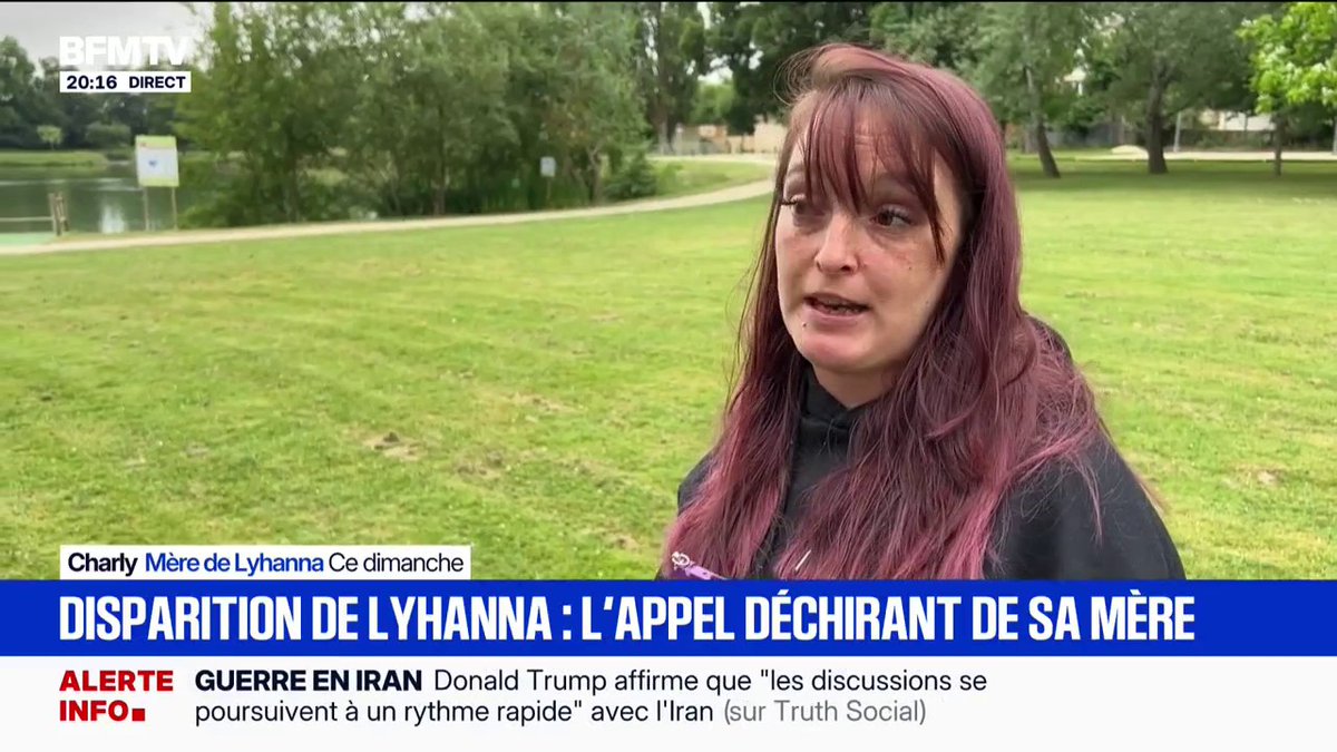 "Bien sûr que je suis inquiète": l'appel déchirant de Charly, mère de Lyhanna, disparue depuis 72 heures