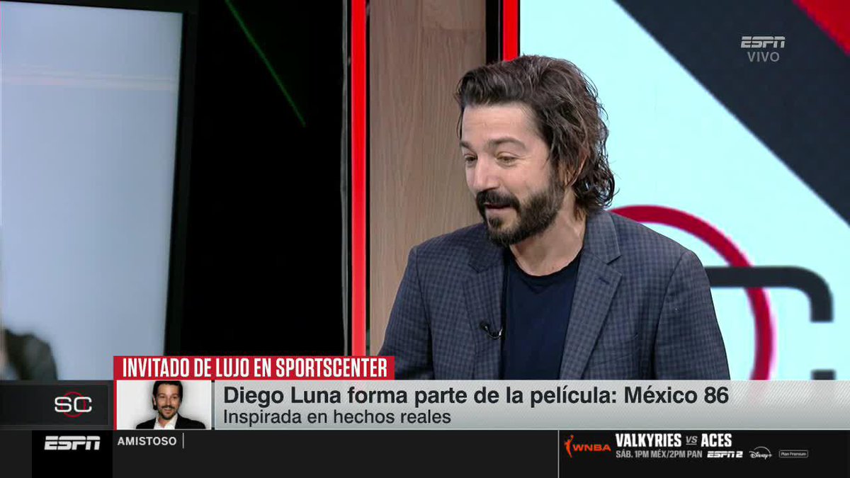 ¡NOS ENCANTA EL OPTIMISMO DE DIEGO LUNA! 🤩 🇲🇽 "Creo que esta Selección es distinta" EN VIVO diego luna en SC por ESPN y #DisneyPlus