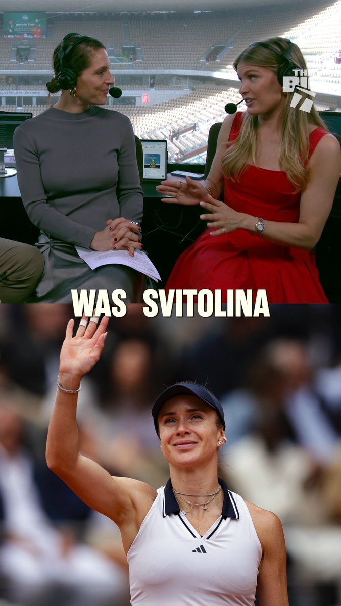 Elina is Genie’s pick to win it all 🔮 Watch or listen to The Big T Podcast now: ✨ #rolandgarros