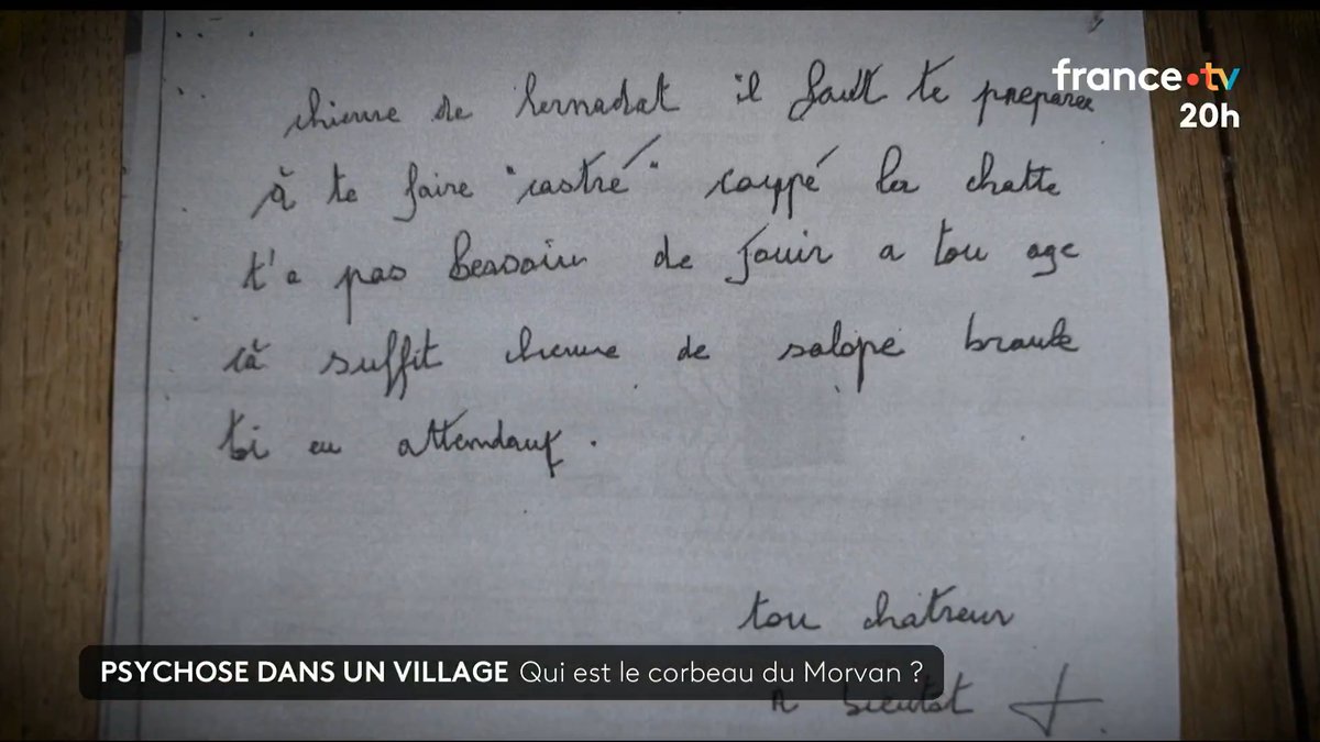🔴 Psychose dans un village : qui est le « corbeau du Morvan », accusé d’avoir envoyé des centaines de lettres à caractère sexuel à des femmes pendant 20 ans ? #JT20h