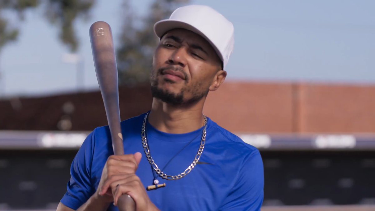 Mookie Betts and his daughter, Kynlee, starred in a new Toy Story 5 TV promo 🥹 Mookie asked Kynlee to play some baseball, but Kynlee was using her Lilypad … So, Woody and the gang stepped in ⚾