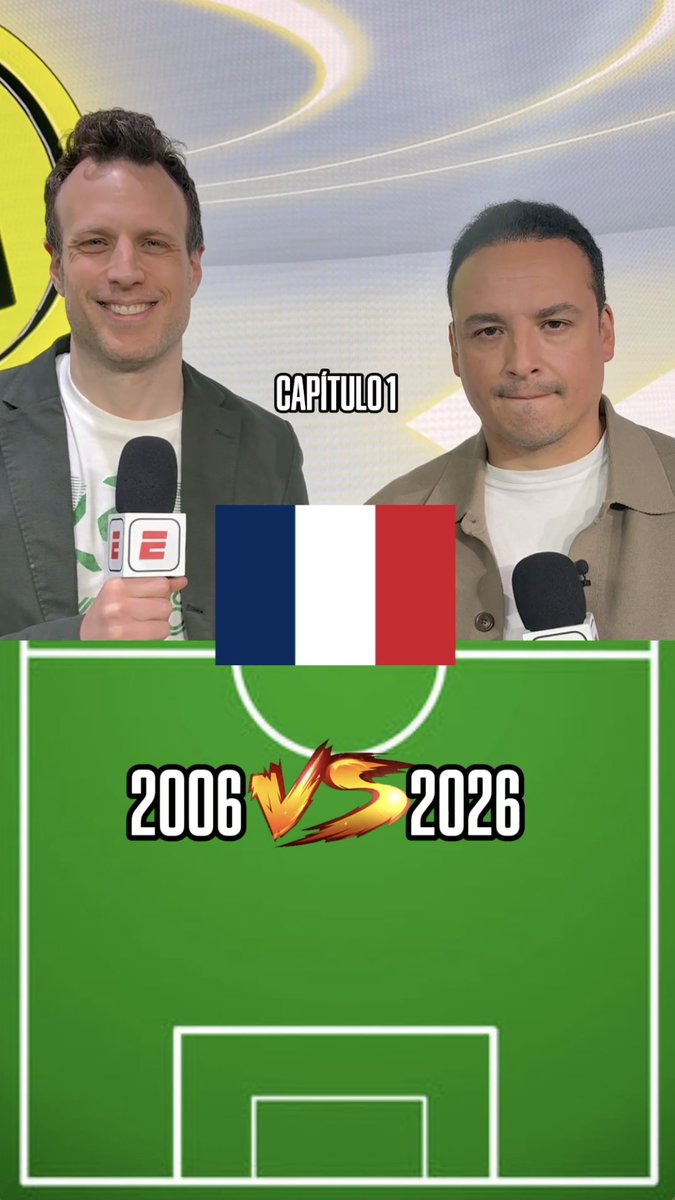🇫🇷 FRANCIA 2006 🆚 FRANCIA 2026 🇫🇷 🐓 Barak Fever y Mauricio Pedroza armaron el mejor XI con dos selecciones mundialistas de Les Bleus.