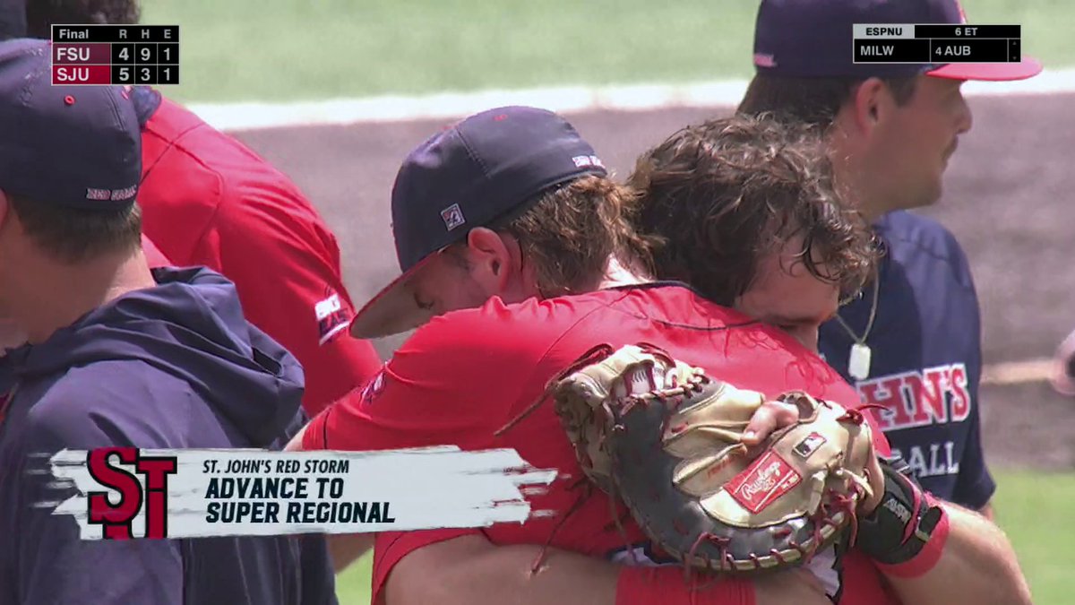 ST. JOHN'S ELIMINATES NO. 10 FLORIDA STATE TO ADVANCE TO THE SUPERS 😱