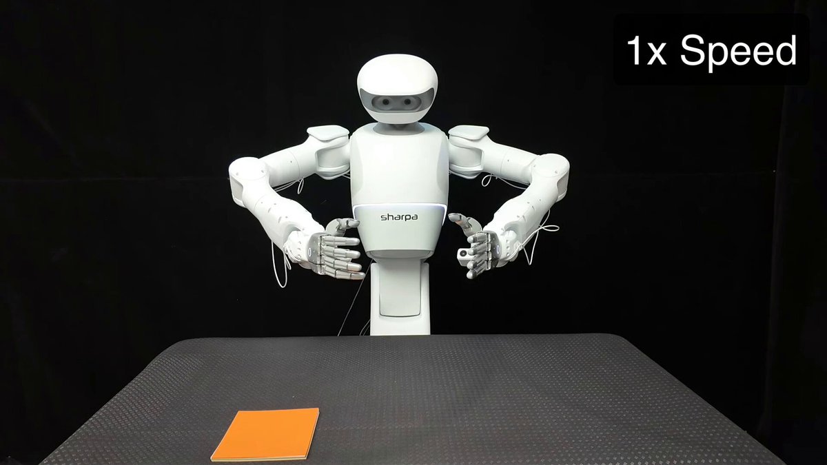 3 of us Michael Cho - Rbt/Acc Chris Paxton Jiafei Duan are super excited to help organize the Robotic Origami Competition at IROS (Sept 2026), along with BitRobot Network Sharpa Lightwheel Haoquan Fang Sanatem (빅보스) Noriaki Hirose Yang Gao Calling for teams!