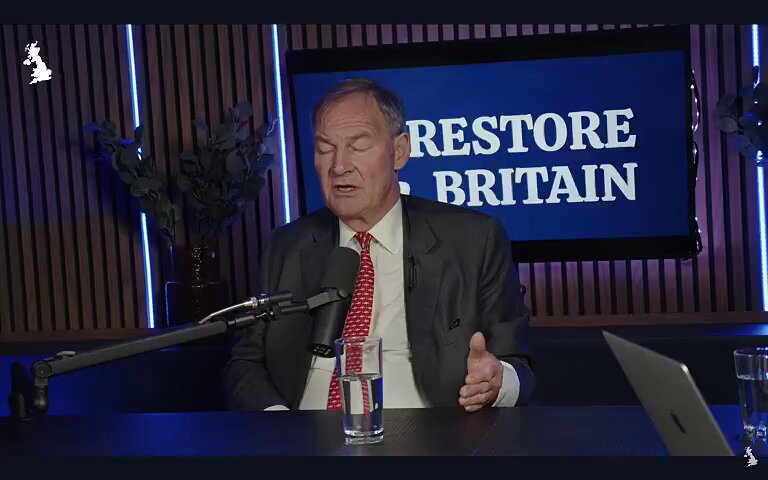 ⚡🇬🇧 Rupert Lowe gives advice to British Patriots: “If you want your country back, when you’re called a racist or a bigot, the three key words are...” “I don’t care.” Restore Britain