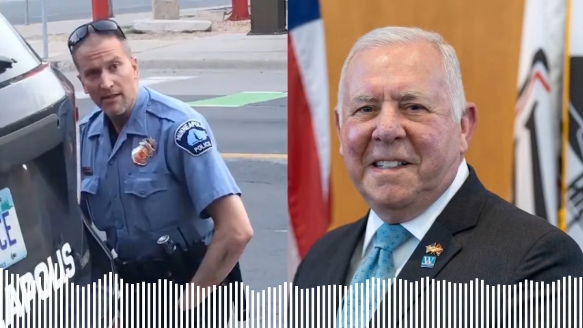 MN GOP Chair Alex Plechash attempts to justify holding a moment of silence for Derek Chauvin, the police officer convicted of murdering George Floyd: "There are a lot of people, I think, that believe Derek Chauvin was improperly convicted and not treated well"