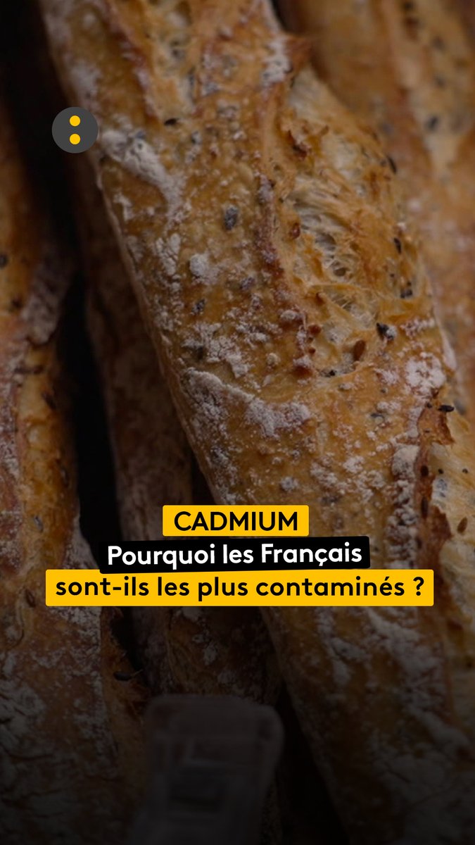 ⚠️ Céréales, chocolats, légumes... le cadmium est dans nos assiettes et il présente un risque sérieux pour la santé. Les Français ont un taux de cadmium dans le corps 3 à 4 fois supérieur à celui des pays de l’UE.