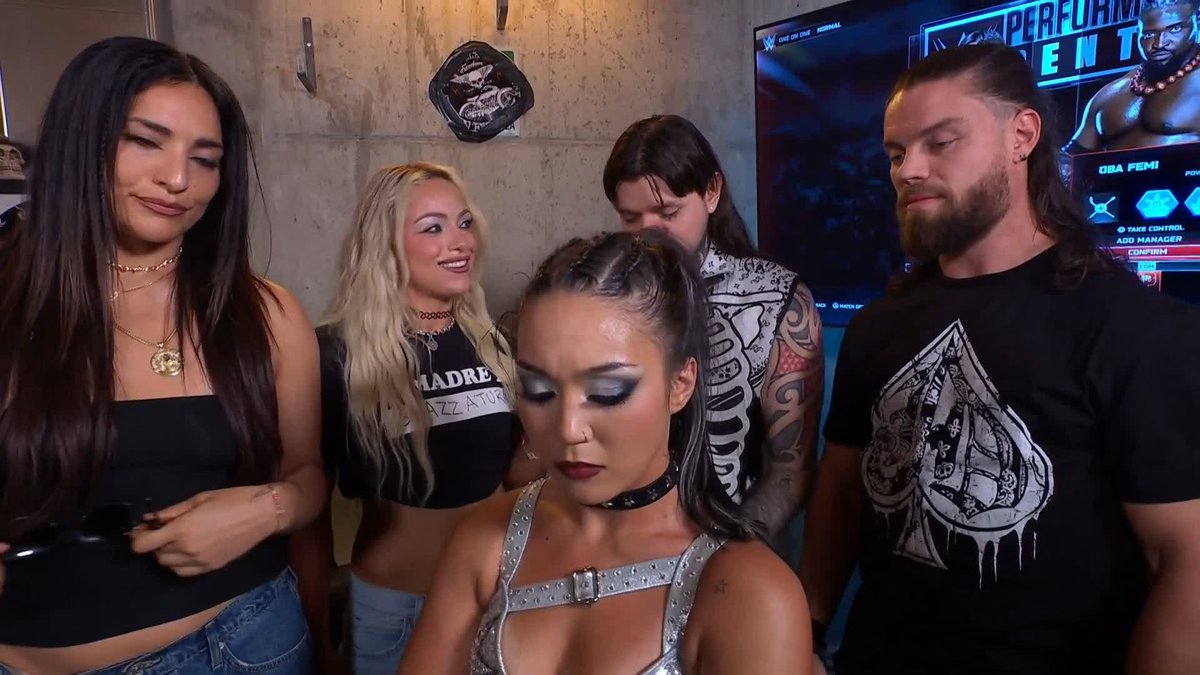 One big happy family, RIGHT? LIV Morgan
