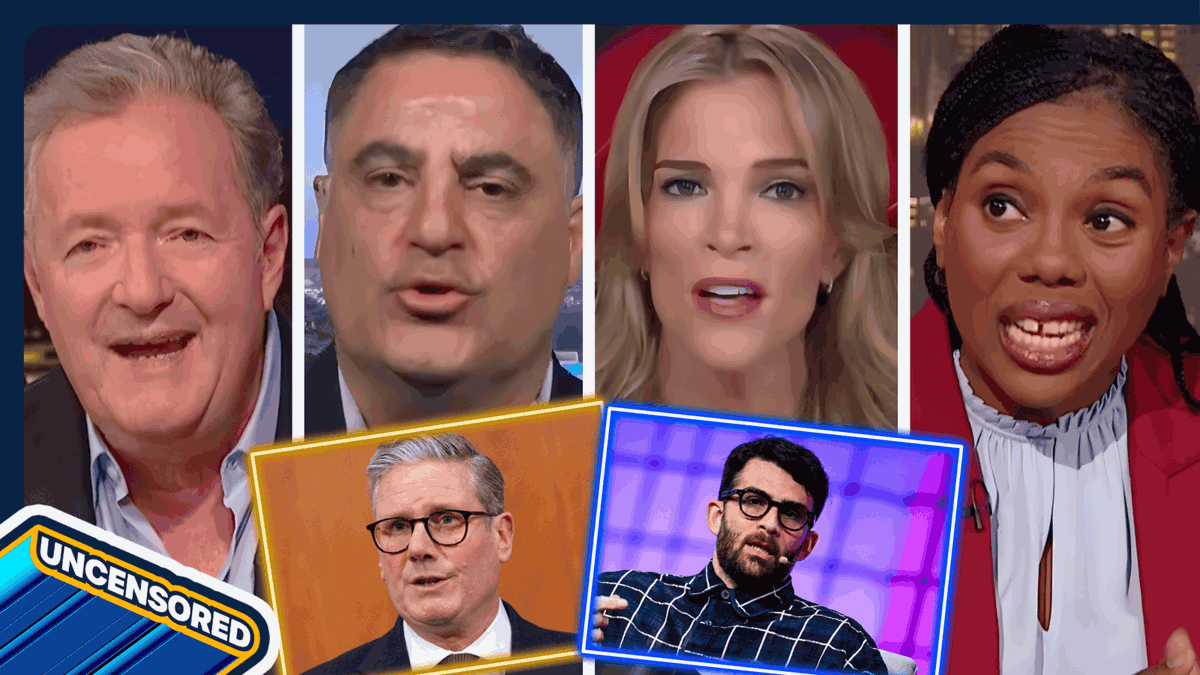 "Will we ALL be banned from the UK?" Cenk Uygur speaks out on his travel ban plus Piers Morgan speaks to Kemi Badenoch and Megyn Kelly... Just dropped! 👇 📺 Piers Morgan | Megyn Kelly | Cenk Uygur | Shabbos Kestenbaum | Kemi Badenoch
