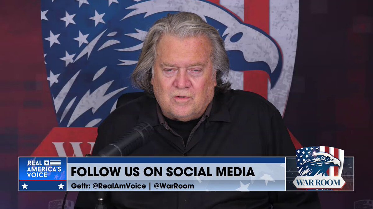 BANNON: The US Senate today blocked the IRS deal that Trump had in this weaponization fund. President Trump, it’s now time. You can definitely identify who your opponents are in the Senate. It’s Thune and the clique of what they feel is bulletproof Senate leadership with all that donor money and backflow. My recommendation, throwdown leads to showdown. Time to throw down with the US Senate.