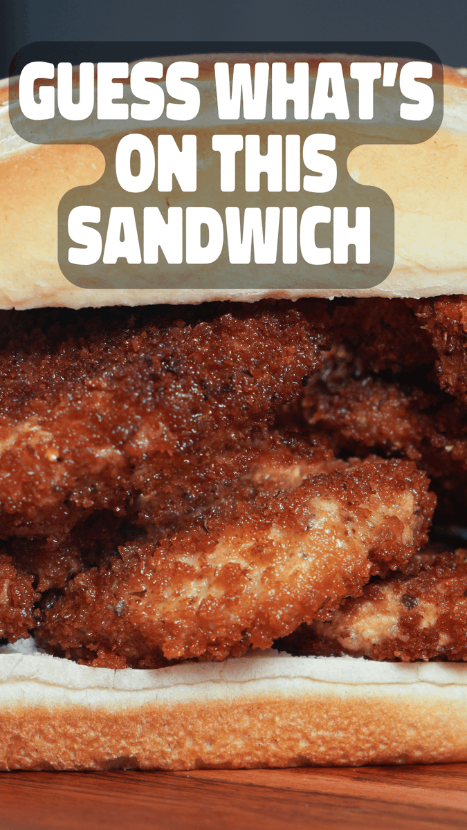 This crunchy pork tenderloin sandwich came out PERFECT 🤤🔥 Golden crispy crust, juicy pork, and stacked high on a soft bun. Simple food done right. Comment below what sauce you’re dippin’ this in 👀👇 Follow for more comfort food recipes that actually hit 🍽️