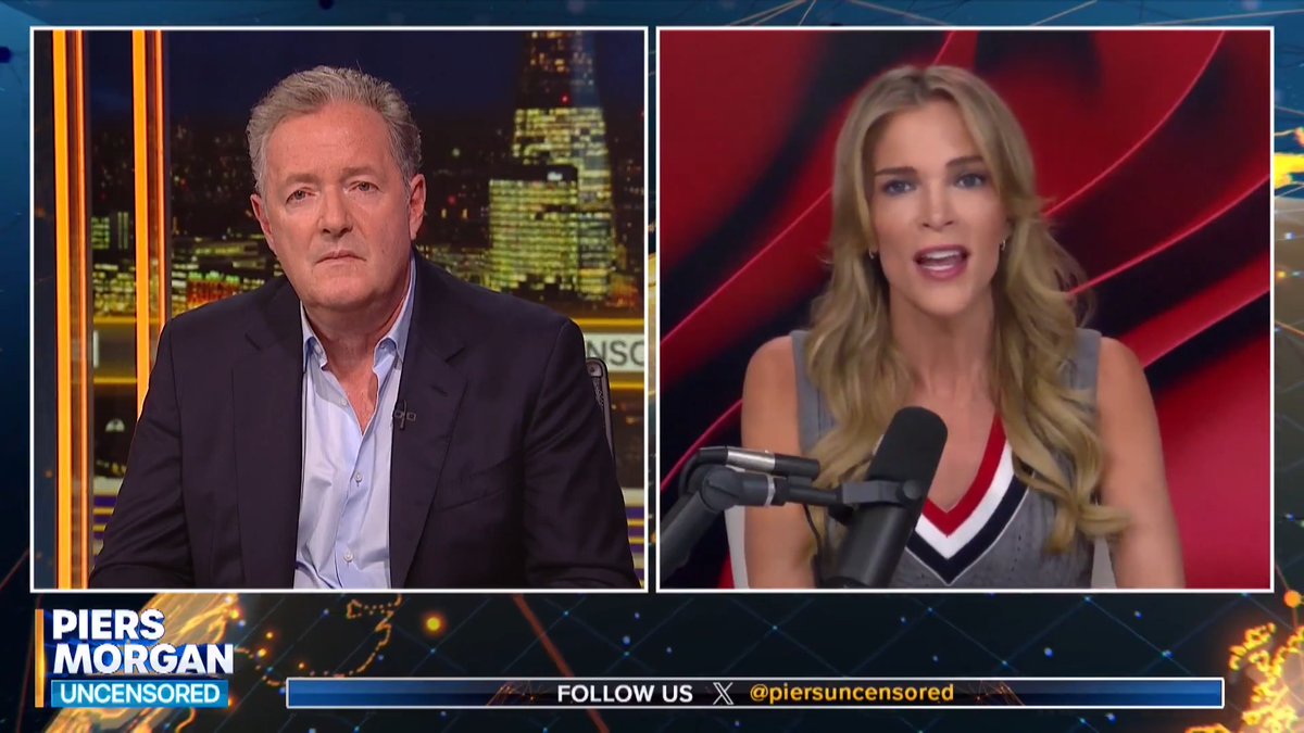 "It's f***ing bull**** and needs to STOP!" Megyn Kelly discusses the crackdowns happening on free speech in the UK with Piers Morgan. Watch more 👇 📺 Piers Morgan | Megyn Kelly