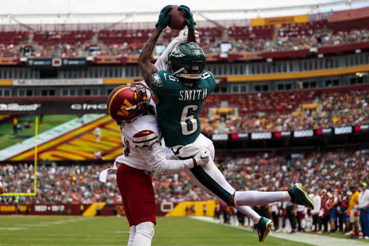 Legendary Eagles WR Irving Fryar says the Eagles can move forward confidently after the A.J. Brown trade, arguing that DeVonta Smith was already the team’s top receiver last season. “Last season A.J. wasn’t the best receiver the Eagles had. DeVonta Smith is the number one receiver on the Eagles. He is now and he was last season.”