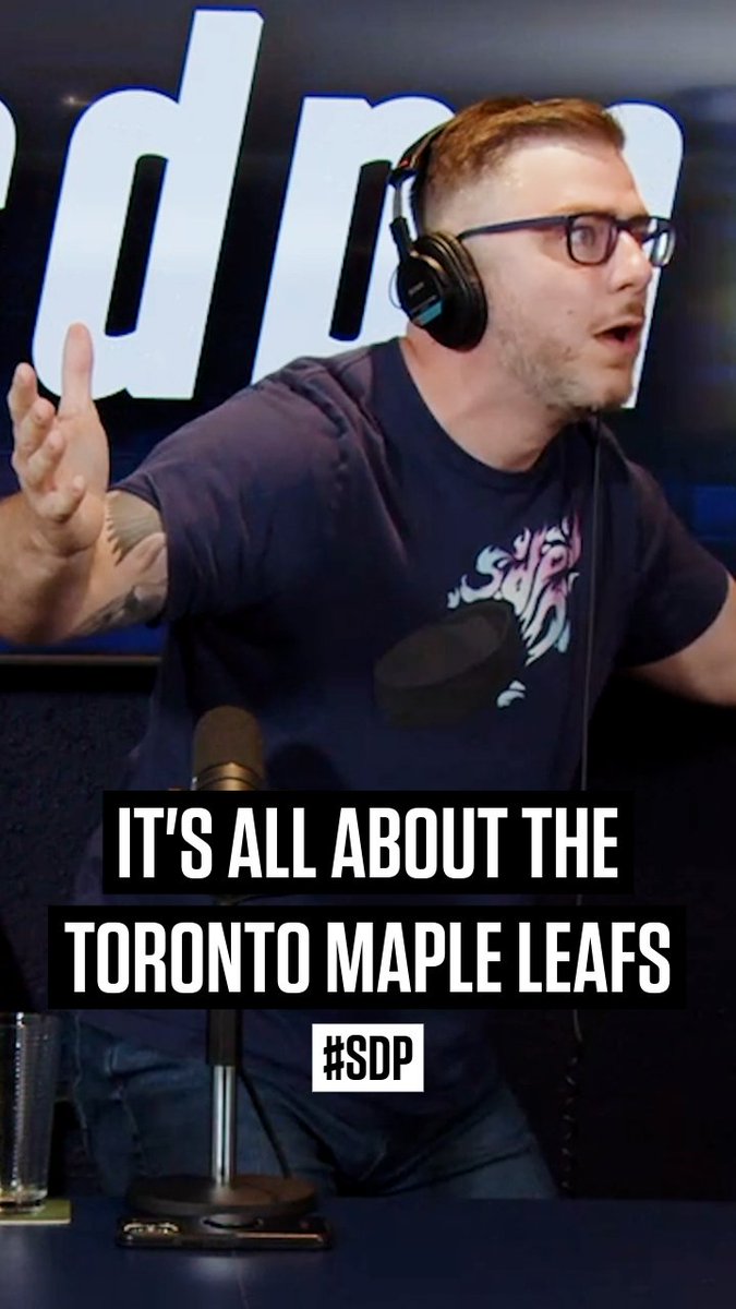 People simply can't stop talking about the Toronto Maple Leafs. 😅 #SDP #LeafsForever