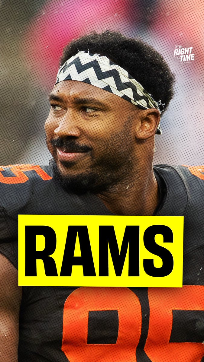 Bomani reacts to the Rams trading for Myles Garrett 👀 “The only assumption that I can make is that Sean McVay is outta here after this year.”