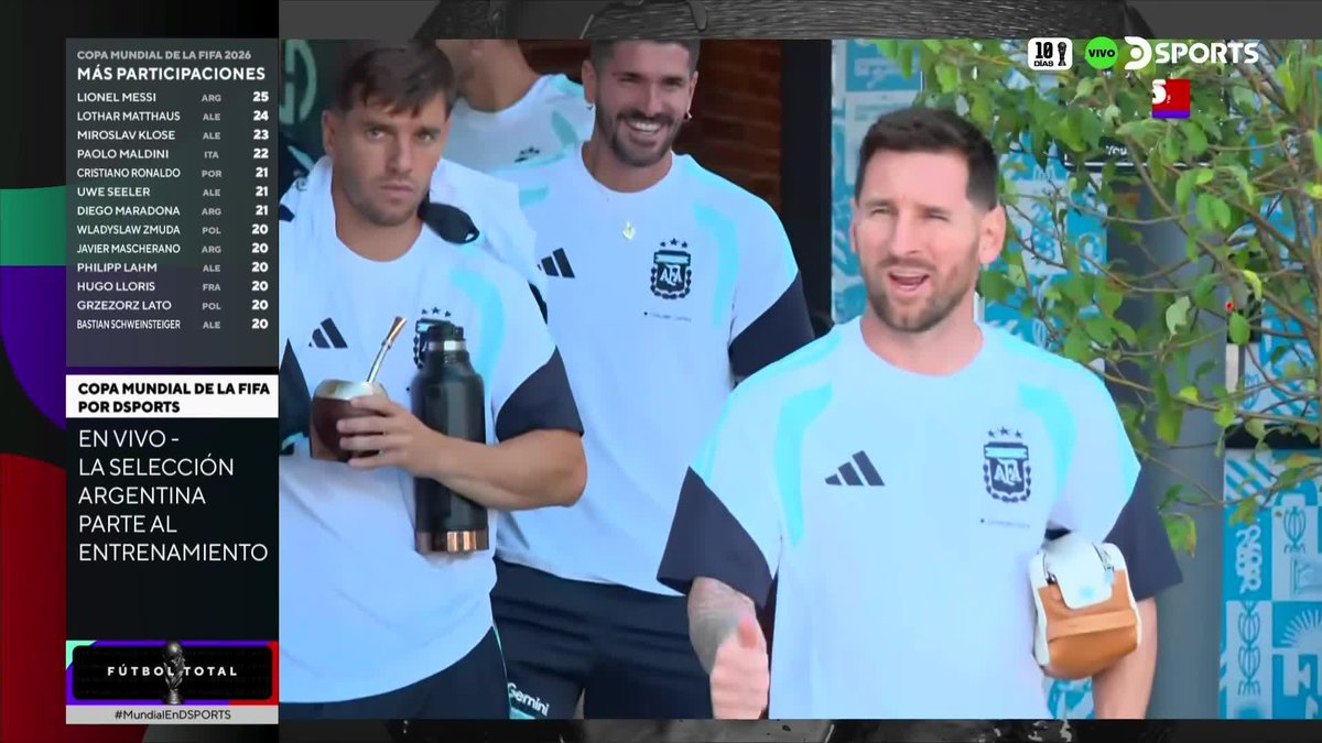 الاسطورة ليو ميسي ذاهب للتدريبات 😍🇦🇷