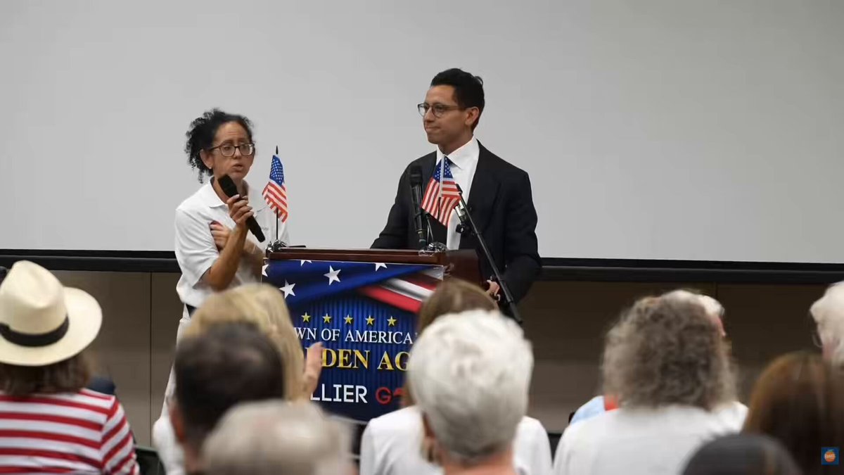 It’s over. James Fishback receives a massive standing ovation at Byron Donalds’ own Republican Executive Committee. This comes after polls show James Fishback neck-and-neck against Byron in Byron’s own congressional district. Fishback is capturing Byron’s largest base.