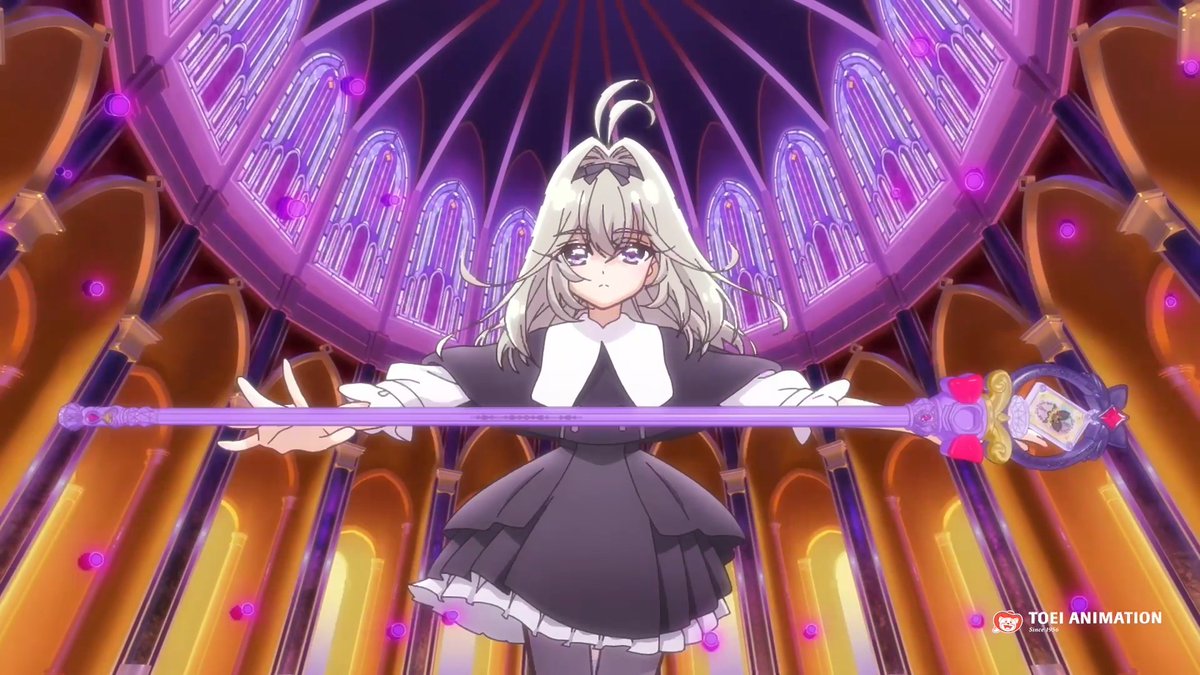 ¡Envolviéndolo todo en misterio y secretos! 🔮🃏 Cure Arcana Shadow. ¿Qué te parece su transformación? ✨ #StarDetectivePrecure #PreCure #CureArcanaShadow #Anime