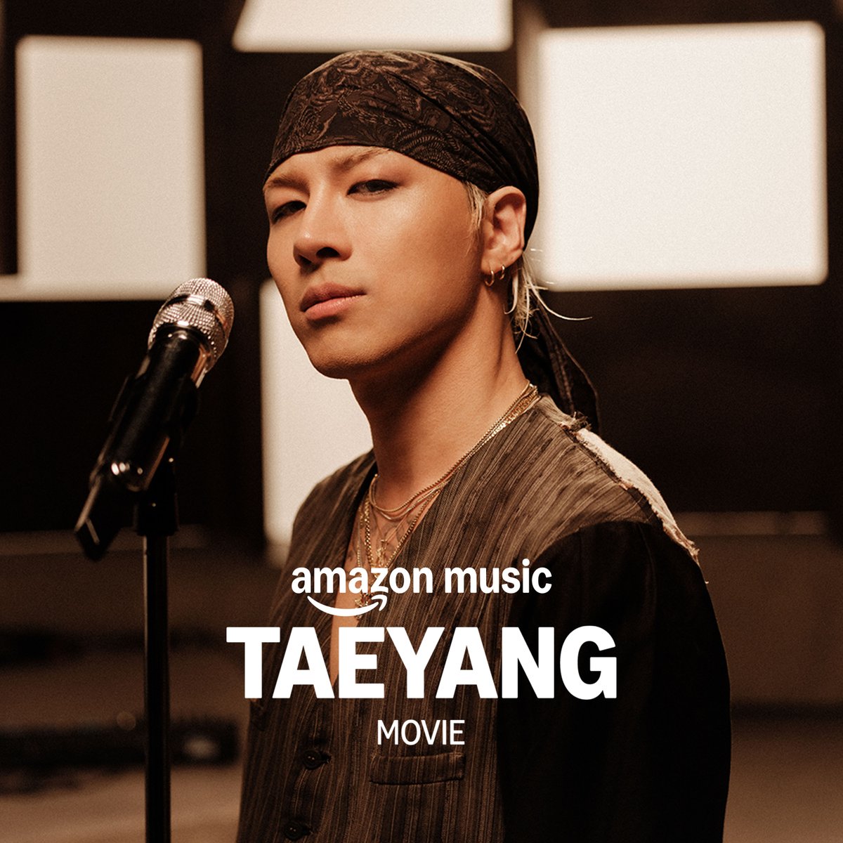 Amazon Music presents: TAEYANG - MOVIE Watch my Amazon Music studio performance of "MOVIE" on YouTube: #TAEYANG #MOVIE #QUINTESSENCE #AmazonMusic #AmazonMusicPresents