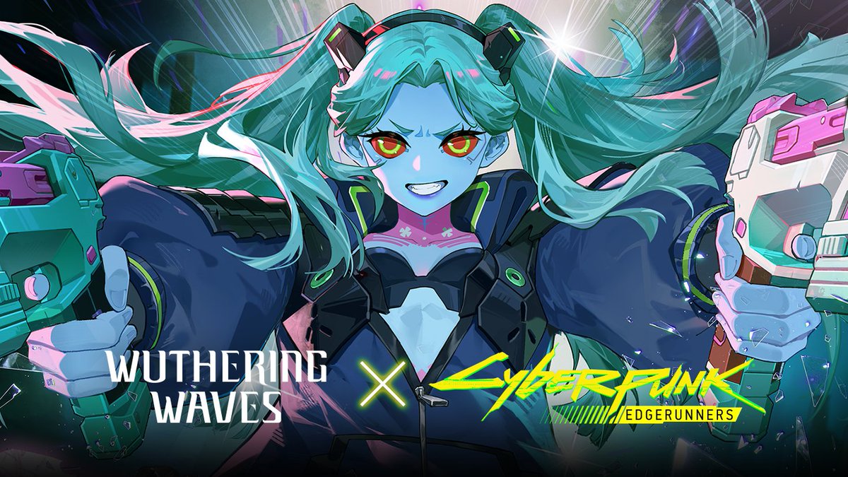 Wuthering Waves × Cyberpunk: Edgerunners | Demostración de Combate de Resonador | Rebecca «¡Vamos! ¡Traga plomo, perdedor!» —————————————————— La colaboración Wuthering Waves × Cyberpunk: Edgerunners se lanzará el 8 de junio (UTC+8). Las nuevas Resonadoras de 5 estrellas Lucy y Rebecca debutarán, ¡y puedes conseguir a Rebecca gratis! #WutheringWaves #WutheringWavesES #Edgerunners #Rebecca