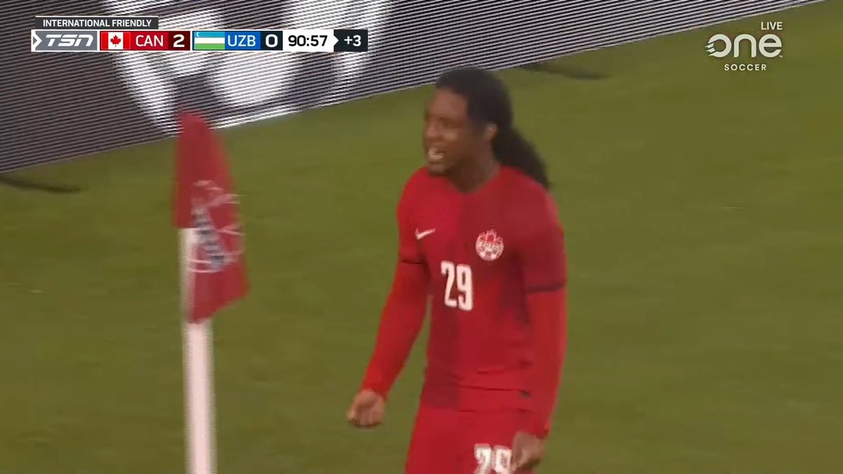GOAL ⚽️⚽️ JAYDEN NELSON DOUBLES CANADA'S LEAD 😎 🔴 Watch #CanMNT on OneSoccer