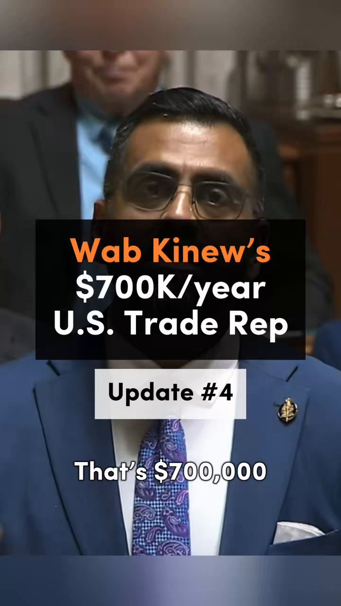 Remember Wab Kinew’s $500,000 U.S. trade rep? Turns out the he’s actually getting paid $700,000/year. Last year, the NDP told Manitobans that they’re paying Richard Madan — an ex-CBC reporter with zero trade experience — $387,000 to run Manitoba's trade office in Washington, DC. Government documents show that Kinew is actually paying him DOUBLE that — nearly 15x the salary of an average Manitoban. And to top it off, Madan’s being paid through a shell corporation so he can avoid taxes. I gave the premier the opportunity twice to deny all of this today. As usual, he laughed at you instead. What are Manitobans getting in return? Zero results. A year later and not a single deal or MOU signed. Manitobans deserve to know why they only get pennies off of Slurpees while their premier gives his friend over half a million dollars in taxpayer money with nothing to show for it.