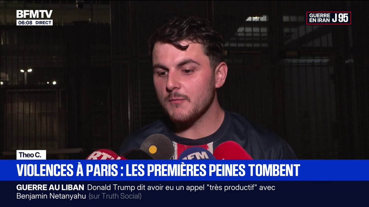 Débordements après le sacre du PSG: les premières peines tombent