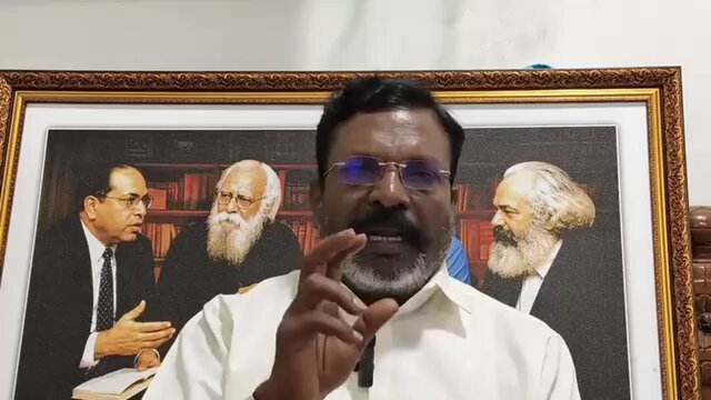 விஜய் தலைமையிலான தவெக ஆட்சியில் விசிகவிற்கு கொடுக்கப்படும் முக்கியத்துவத்தை கண்டு வயிற்றெரிச்சல்காரர்கள் அவதூறு பரப்புகின்றனர்; என்ன அவதூறு பரப்பினாலும், விசிக, தனிப்பெரும் சக்தியாக மாறும் என திருமாவளவன் திட்டவட்டம்