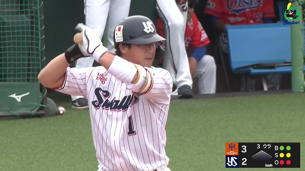 復活へ向け 山田哲人 2打数無安打も スタンドインまであと一歩！ ⚾ヤクルト×オイシックス（ファーム） #イージースポーツ #swallows #だったらDAZN