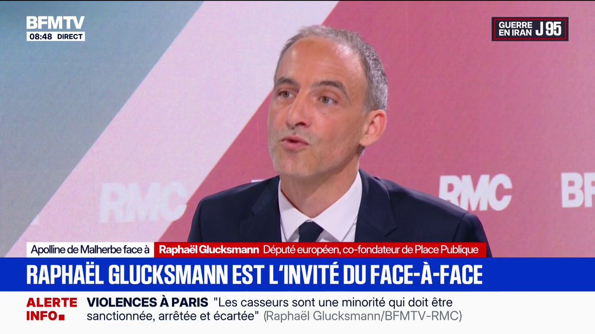 💬 "Je suis un agent de la France, je suis un patriote français" ➡️ Raphaël Glucksmann répond à Éric Zemmour, qui l'a accusé d'être "un agent de Kiev"