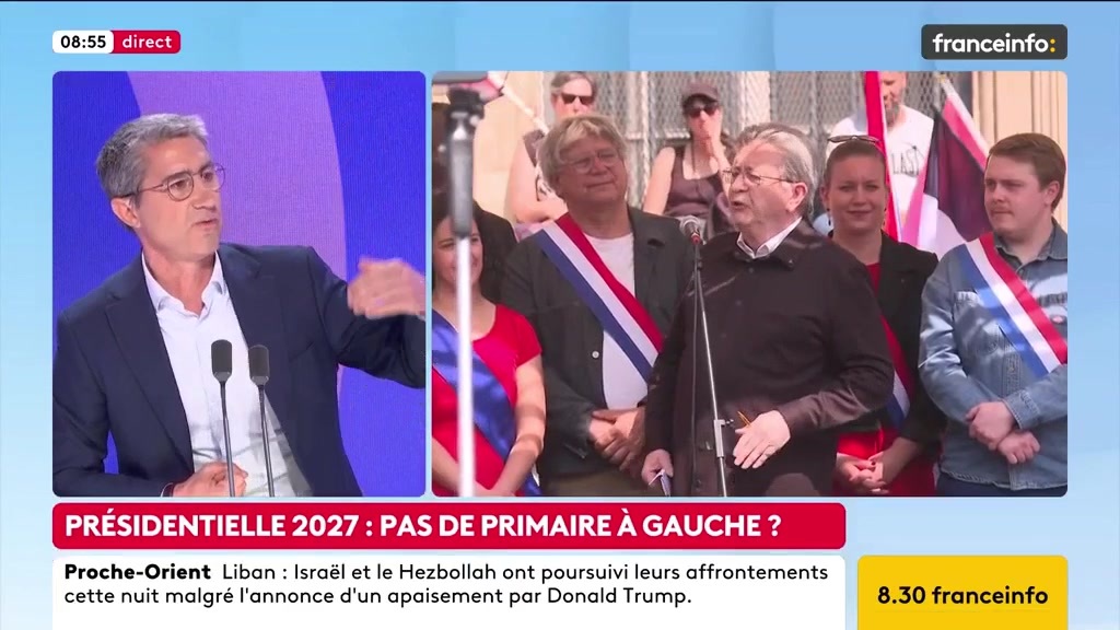 🔴 Présidentielle 2027 : le match est-il déjà plié à gauche ? ➡️ "Jean-Luc Mélenchon n’est pas mon adversaire. Mon adversaire s’appelle J. Bardella, qui, quand je l’entends [...] c’est la guerre civile qu’il propose. C’est un parti du déchirement national", dit François Ruffin