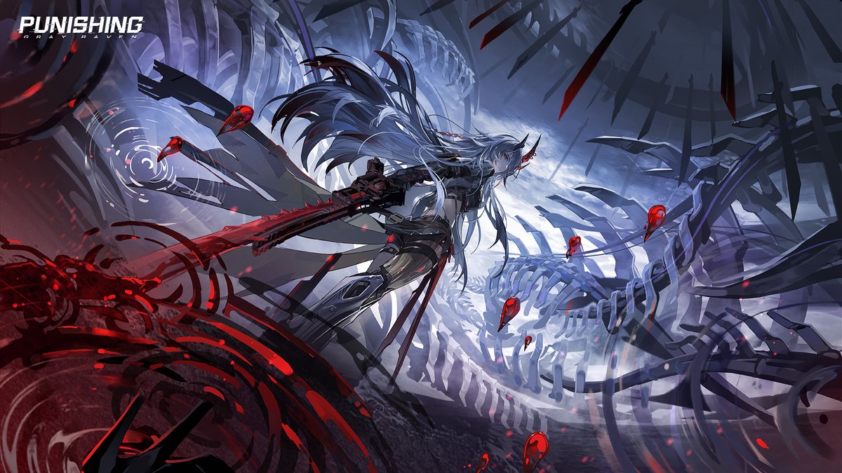 [Punishing: Gray Raven | Lucia: Inverse Crown Research Event Animation] Though this road is long and lonely, she chooses to face the darkness nonetheless, wielding her crimson blade to shatter the boundless skies. [Lucia: Inverse Crown] Research event is coming today!