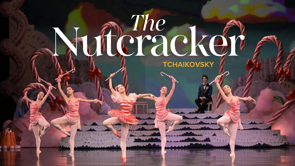 Christmas… in June! 🎄🍭 This weekend we present Tchaikovsky’s much-loved ballet The Nutcracker, performed by Tokyo's 新国立劇場バレエ団 The National Ballet of Japan in a glittering new production by award-winning English choreographer Will Tuckett. 🔔 Sat 6 June at 19:00 CET ➕