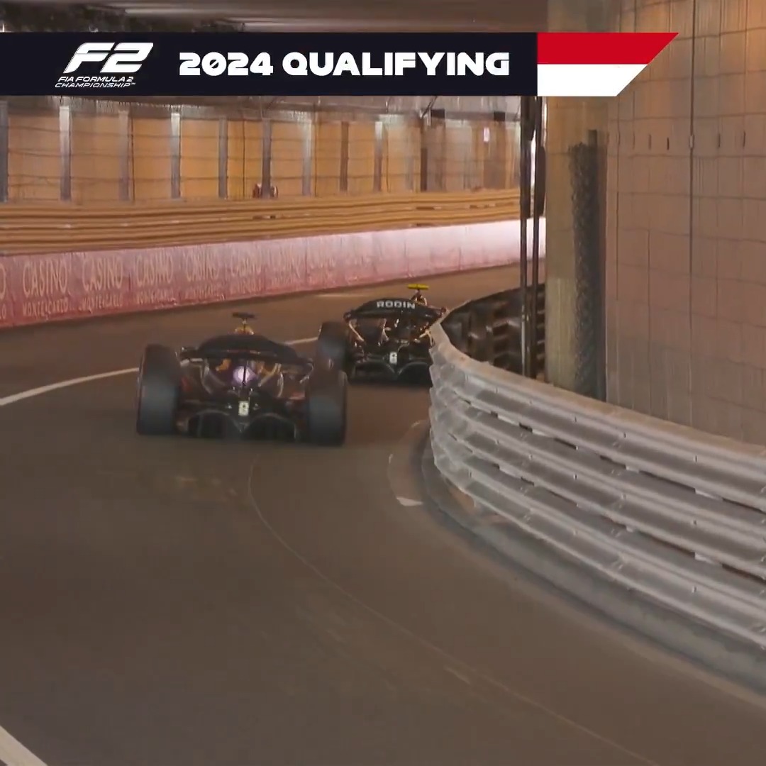 Isack's instincts 🤯 #MonacoGP || Formula 2