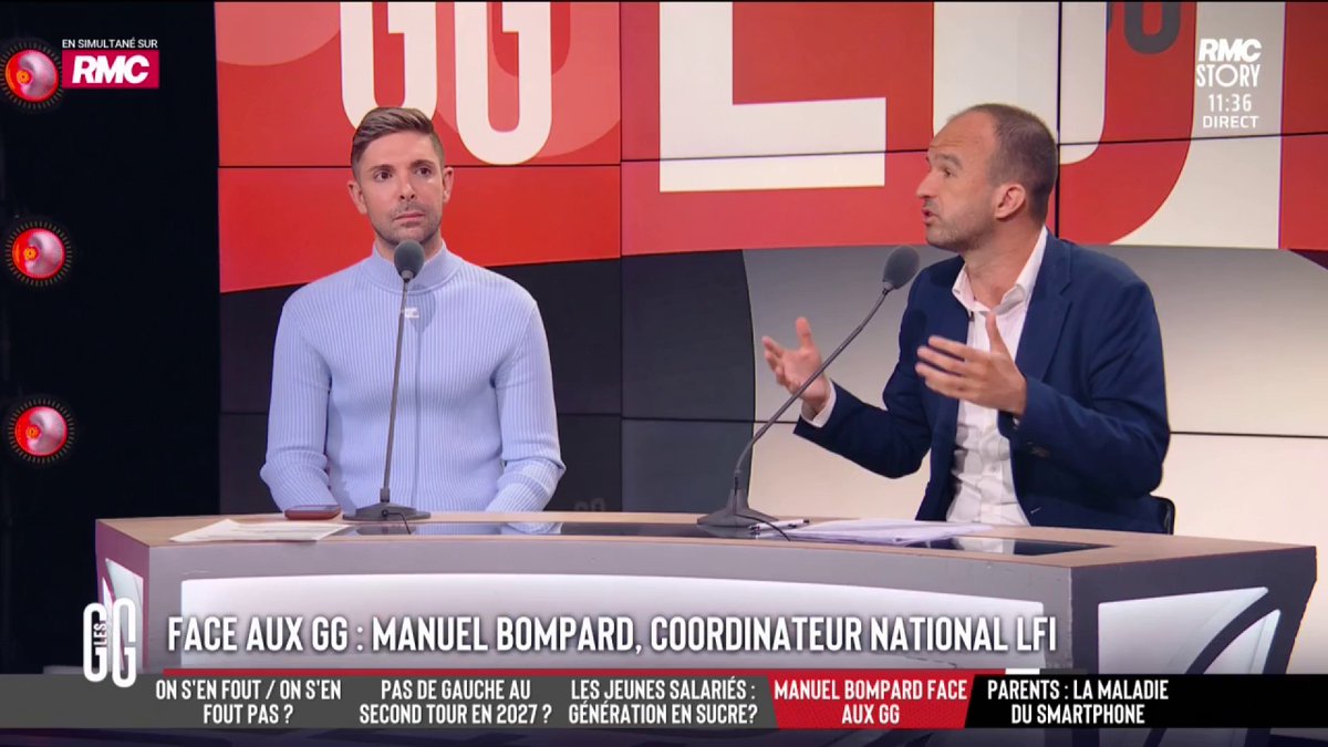 🔴 Le concept de "Nouvelle France" 🗣️ Manuel Bompard: "La Nouvelle France, c'est la France telle qu'elle est aujourd'hui! Jamais à LFI, nous n'avons pas dit qu'elle allait se substituer à une ancienne France. C'est le RN qui dit ça, qui a une obsession: tout racialiser."