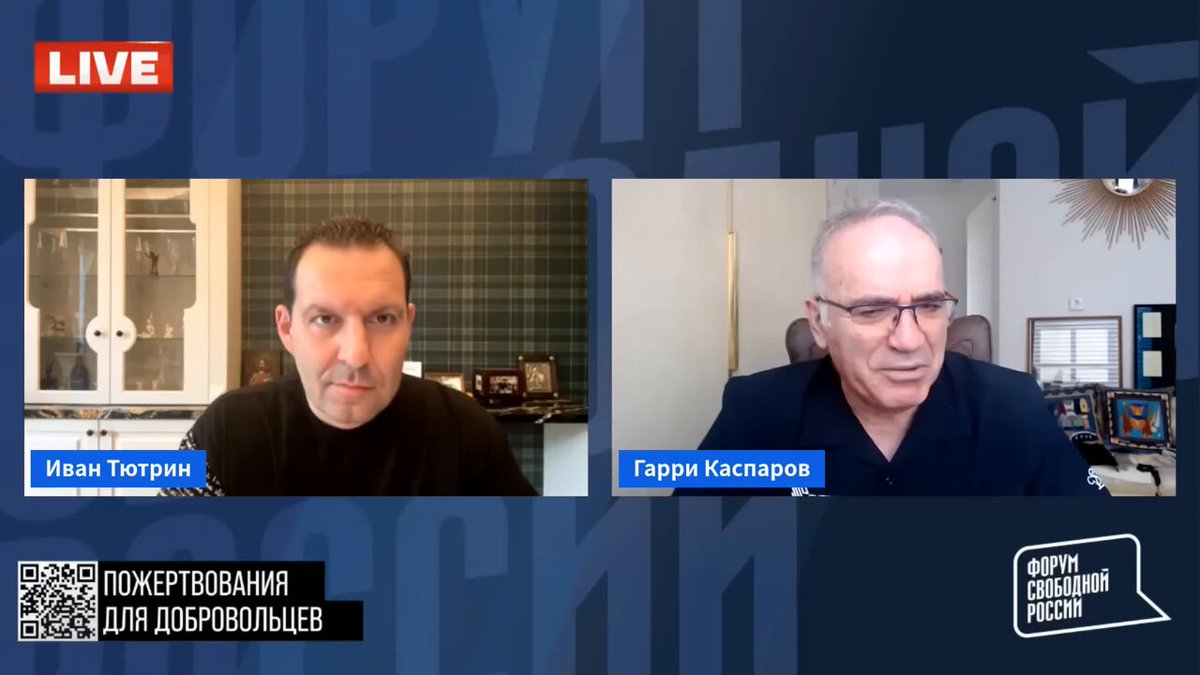 Kasparov: The initiative has fully passed to Ukraine. Russian war correspondents no longer talk about major advances; they talk about the risk that the front may collapse because logistics are being destroyed. So far, Moscow has no effective antidote. 1/