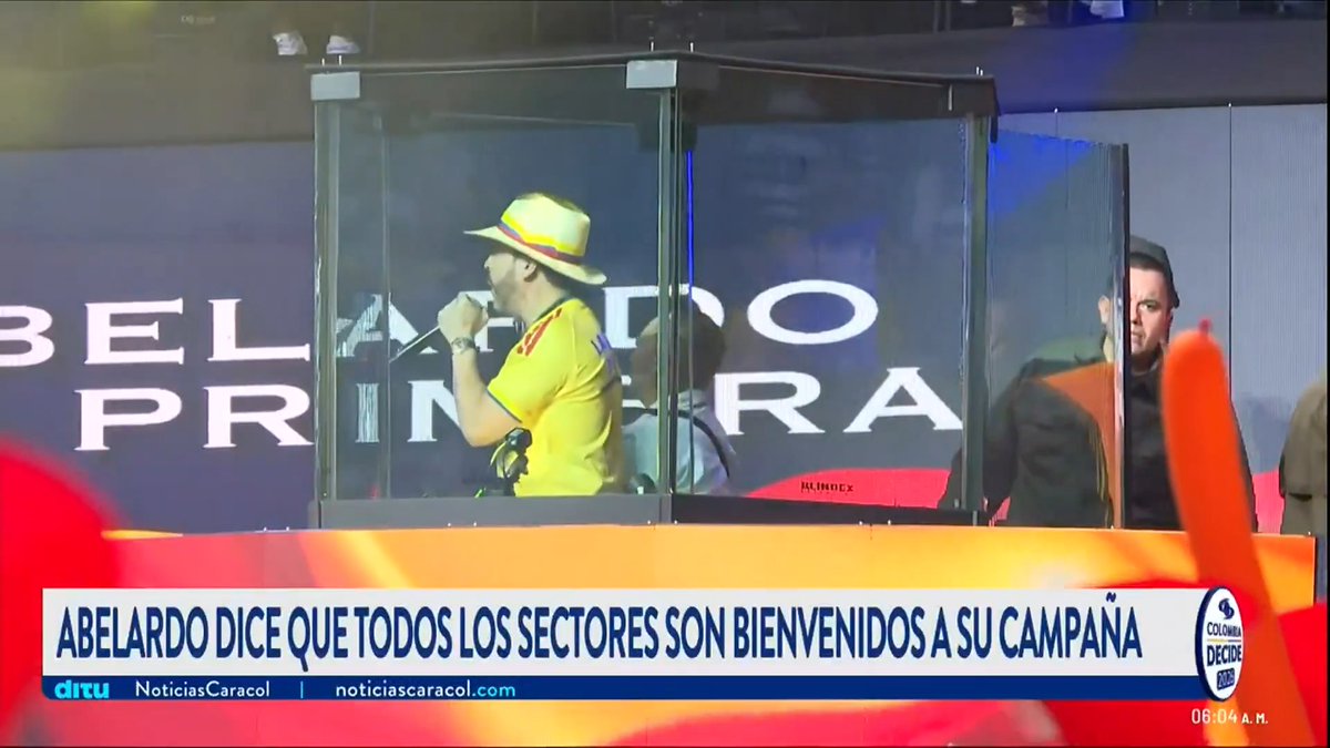 #ColombiaDecide2026 | Varios partidos como el Conservador, Cambio Radical y Centro Democrático, entre otros sectores políticos, ya expresaron su respaldo a la campaña de Abelardo de la Espriella. Siga la señal de Noticias Caracol en vivo 👉