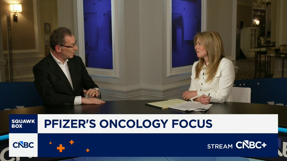 $PFE CEO Albert Bourla shares the latest positive progress on the company's lung cancer drug: