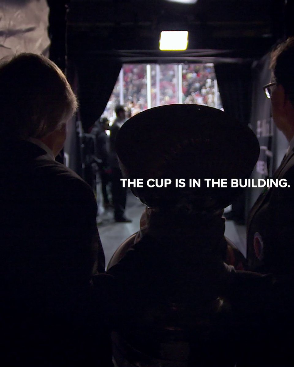 The Cup is in the building. 🏆 The #StanleyCup Final between the Vegas Golden Knights and Carolina Hurricanes begins TONIGHT at 8p ET on ABC, Sportsnet, and TVA Sports.