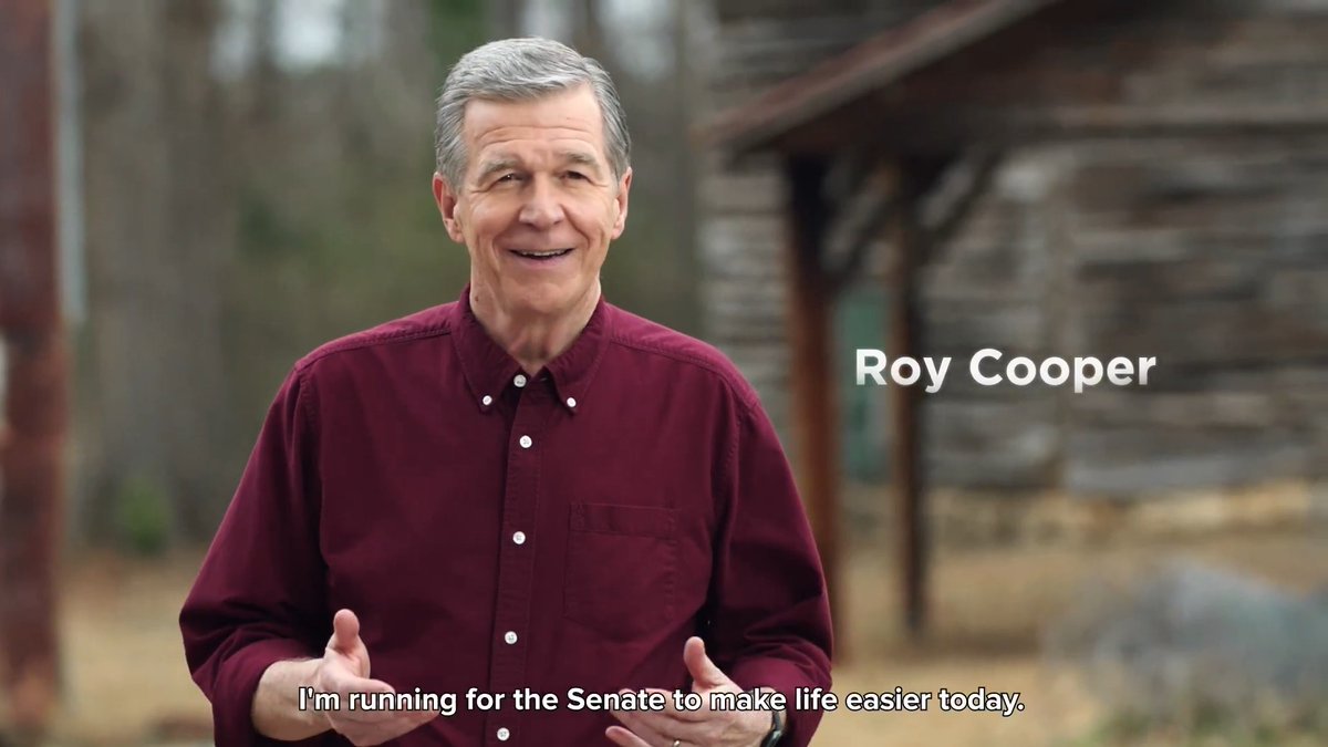 I’m Roy Cooper, and I’m running for the Senate to make life easier.