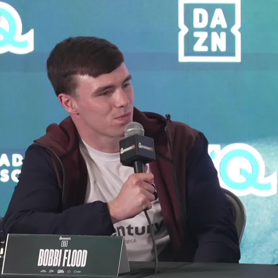 2-0 Bobbi Flood relishing home crowd support in Dublin 🇮🇪 #OLearyChamberlain | Aug 1 | Live on DAZN ▪️