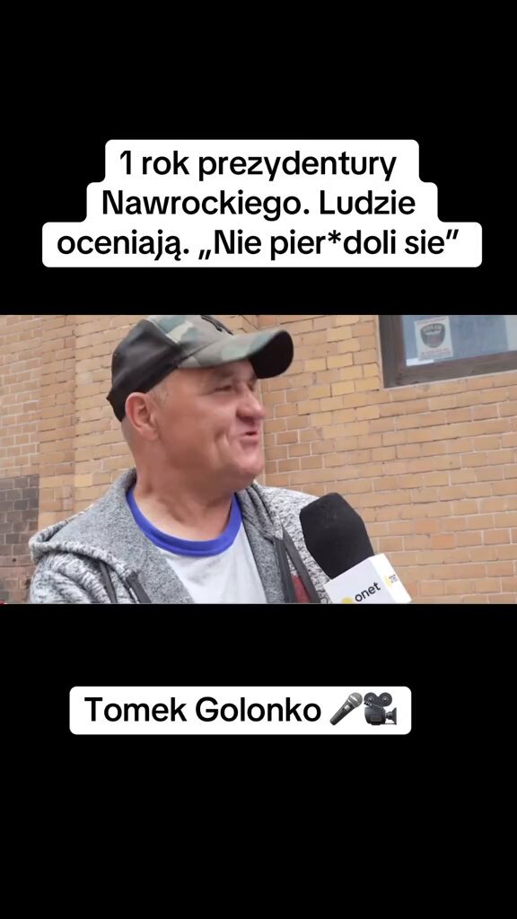 - Dlaczego pan głosował na Karola Nawrockiego? - Się nie pierdoli. Jak kibol. Tak, jak ja. Jak opisać sowiecki mental części społeczeństwa, żeby tych ludzi nie obrazić?