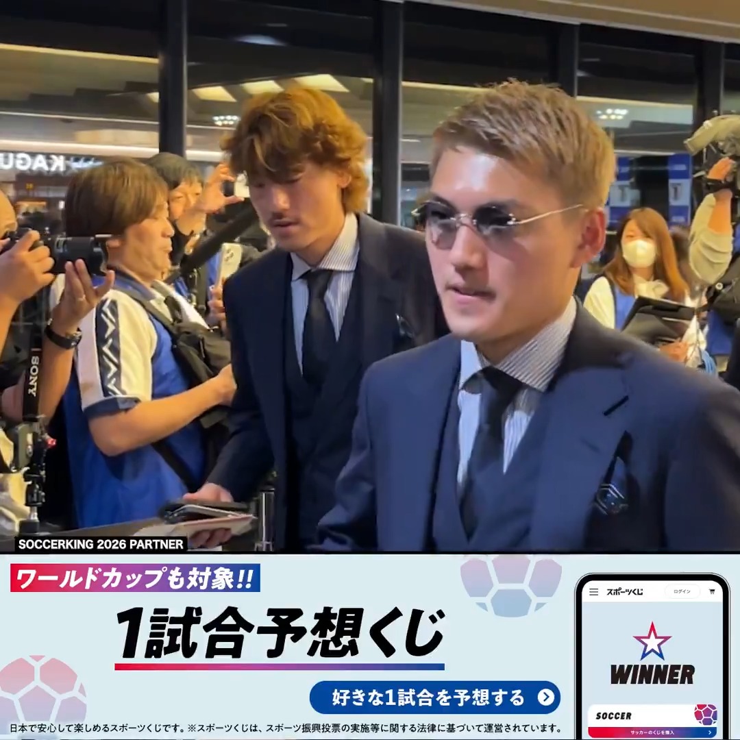 🇯🇵出陣🇯🇵 決戦の地へ飛び立つ日本代表✈️ PR
