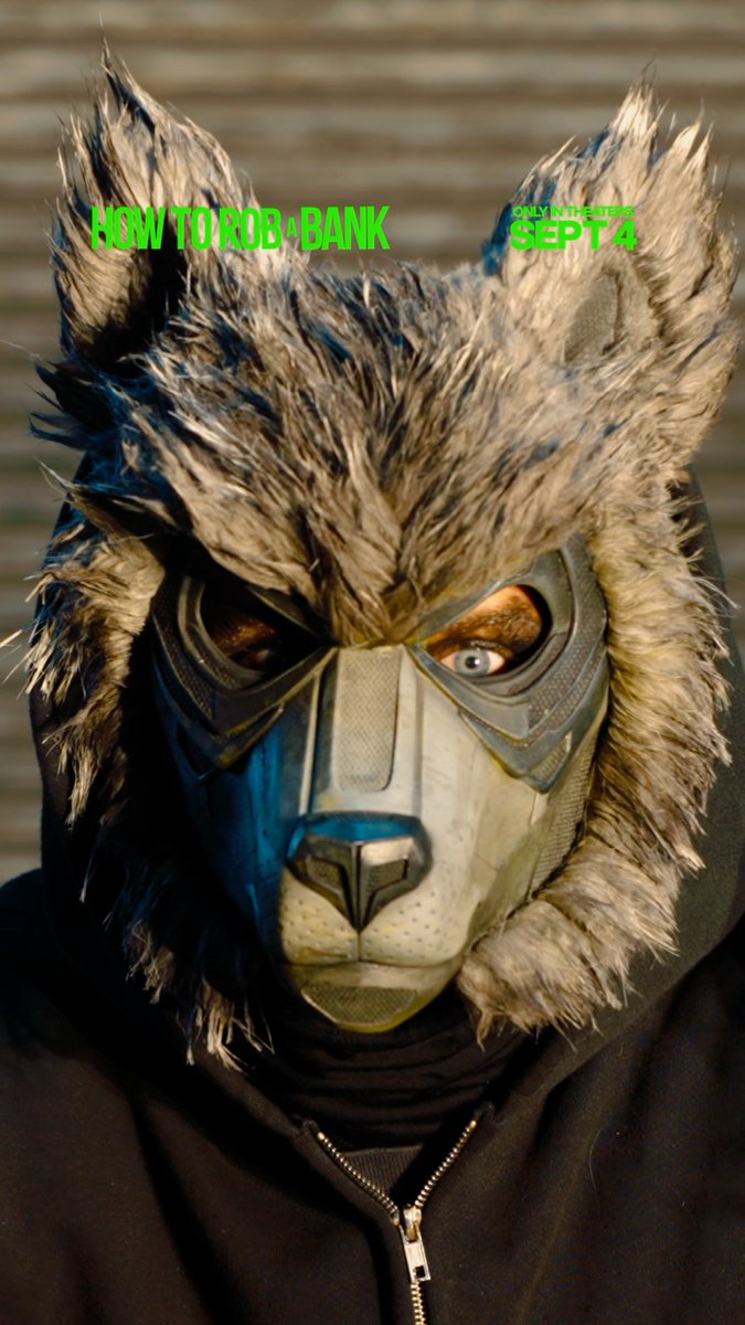Who’s robbing who? #HowToRobABank - only in theatres 9/4.