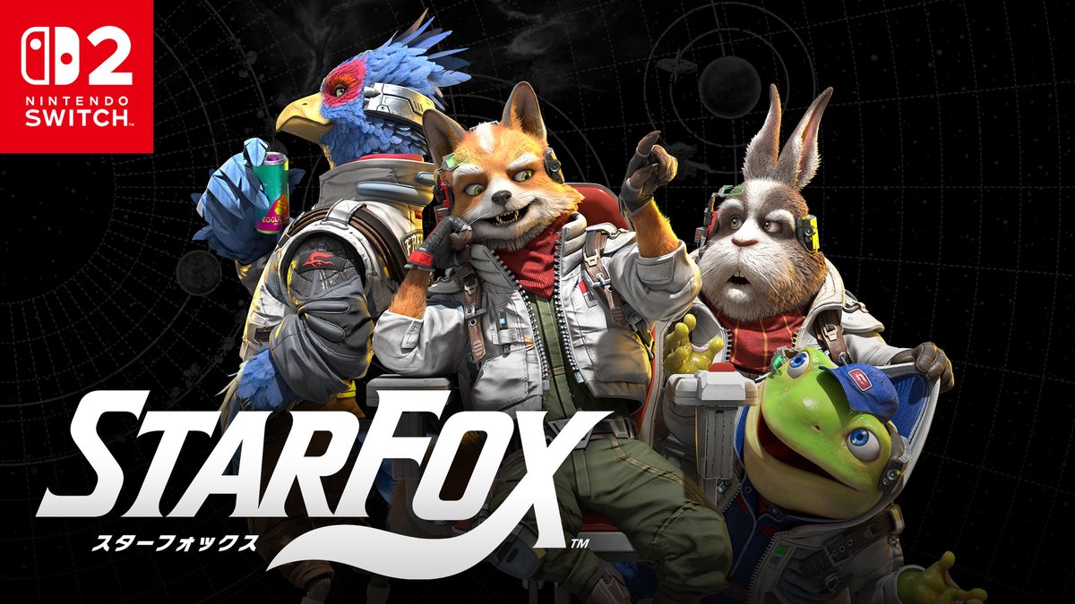 [任天堂HP]Nintendo Switch 2 ソフト『Star Fox』の紹介映像を公開しました。 #スターフォックス