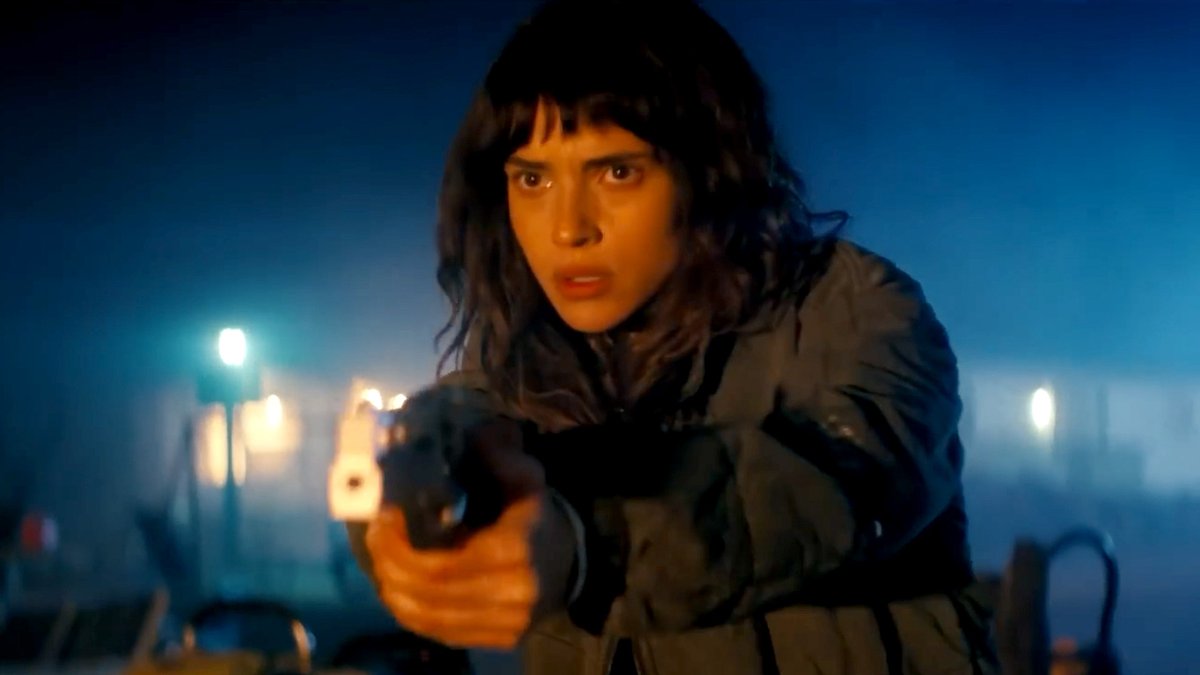 Adria Arjona stars in the first trailer for Adam Wingard’s super soldier slasher #Onslaught. In theaters September 4.