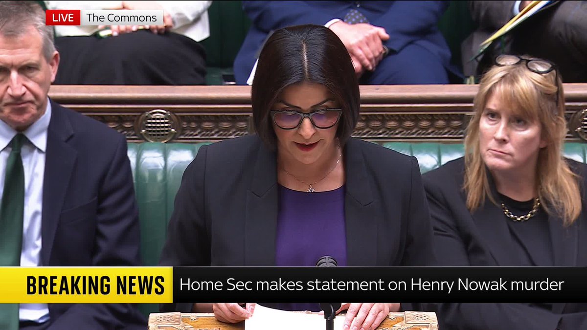 "Misinformation and inflammatory commentary is making a dreadful situation even worse." Home Secretary Shabana Mahmood speaks about a police officer, unrelated to Henry Nowak's case, being sent death threats over Henry's murder, after being misidentified by online users.
