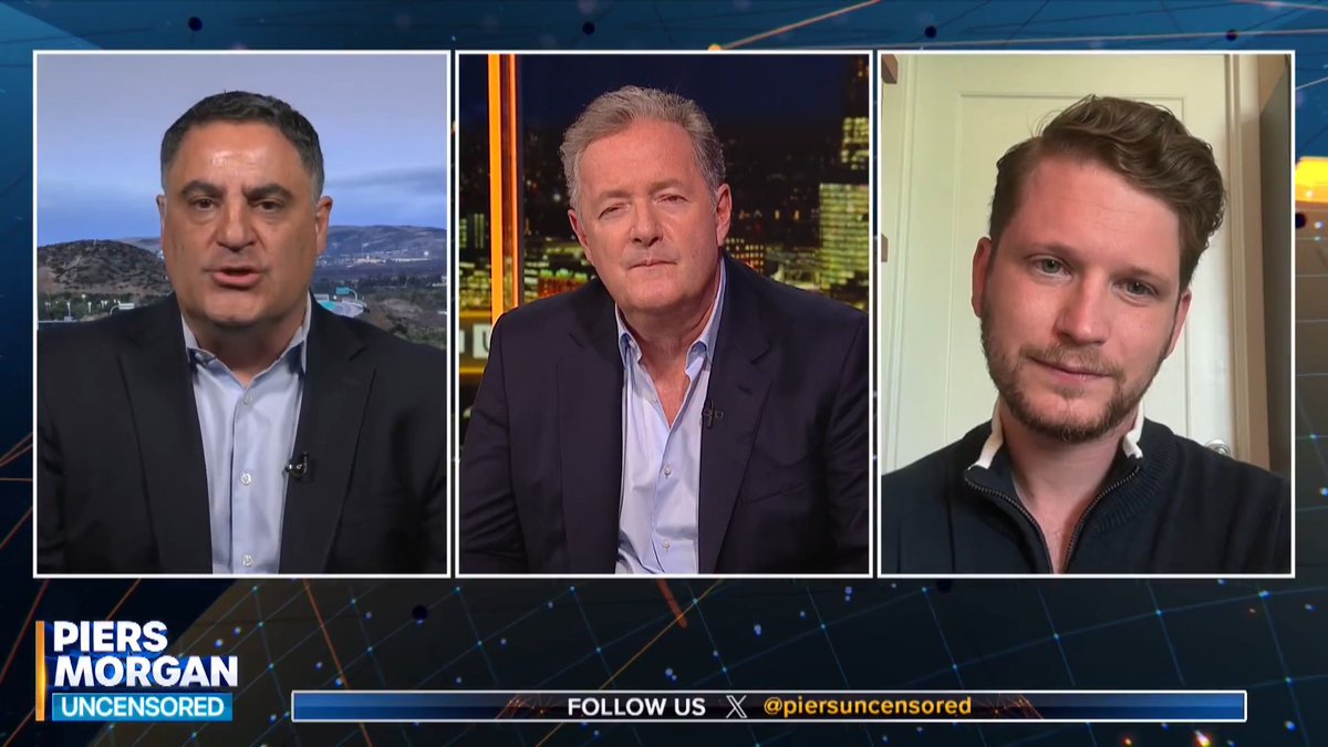 "Is Britain free? Or is it not free?" Cenk Uygur gives his message to Keir Starmer following his ban from entering the UK. Watch more 👇 📺 Piers Morgan | Cenk Uygur
